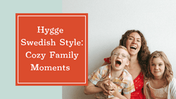A family decorating a gingerbread cake together.