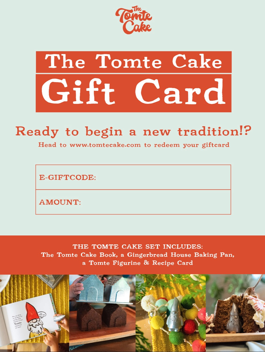  Tomte Cake Set